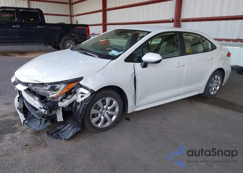 2022 Toyota Corolla Le from USA, damaged, VIN JTDEPMAE6N3018866